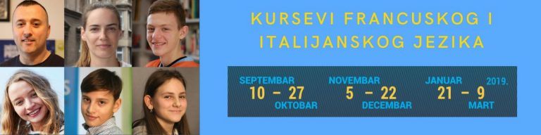 KURSEVI | SEPTEMBAR 2018 | UPISI U TOKU