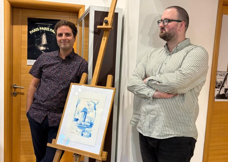 « Souvenirs « de David Samic à l’Institut français